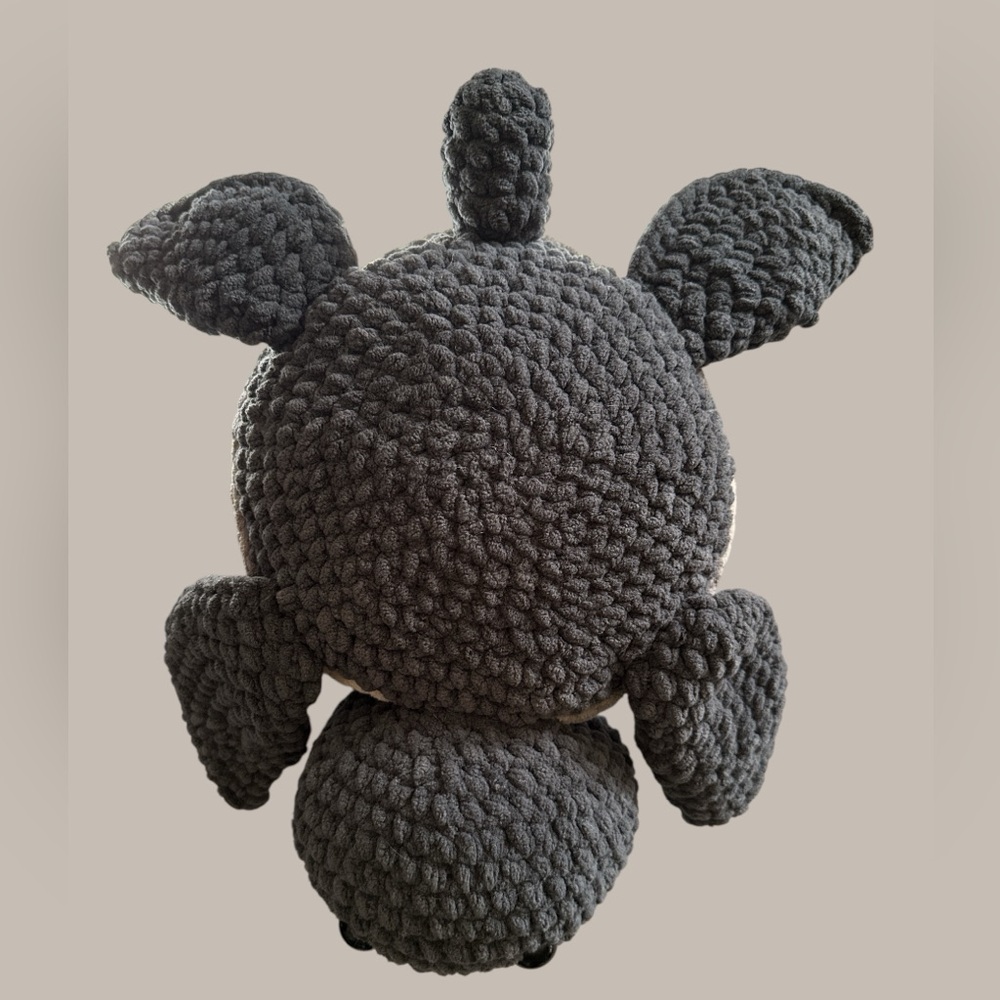 Handmade Crochet Turtle - Picture 5 of 5